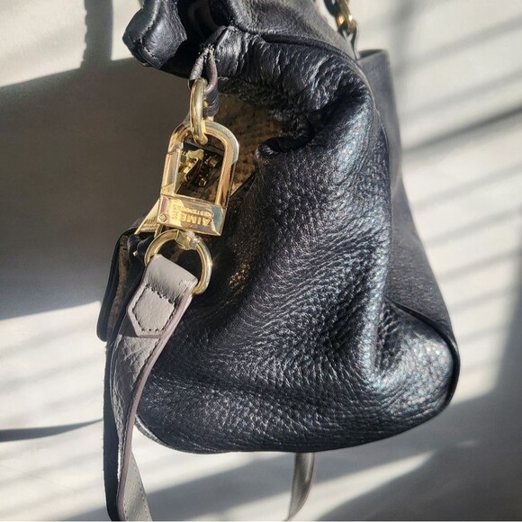 AIMEE KESTENBERG Python Snakeskin Prints Foldover Dual Pockets Shoulder Bag 12x9 - Picture 3 of 15